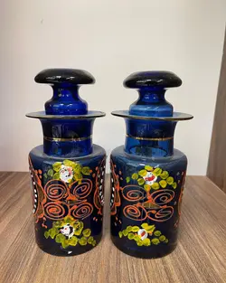 یک جفت چایدان مظفرالدین شاه قدیمی