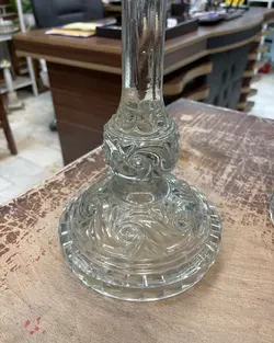 یک جفت شیرینی خوری / میوه خوری طرح باکارات فرانسه