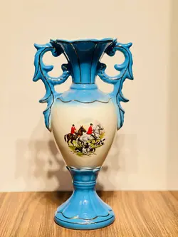 دو عدد گلدان قصاعی قدیمی