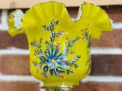 ست کم یاب و کلکسیونی چراغ کریمخانی به همراه لاستر و گلدان