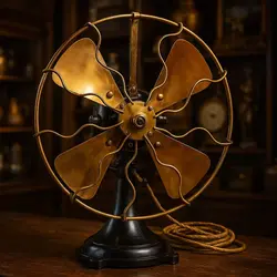 پنکه کله‌گاوی PER - مرجع تخصصي فروش اجناس قدیمی، عتیقه جات، لوازم لوكس و آنتیک اروپایی