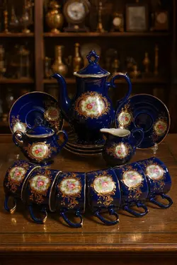 سرویس چای خوری آلمانی - مرجع تخصصي فروش اجناس قدیمی، عتیقه جات، لوازم لوكس و آنتیک اروپایی