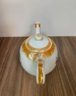 قوری‌ گلسرخی ژاپنی قدیمی