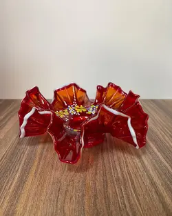 شیرینی خوری لب چین قرمز تک نفره