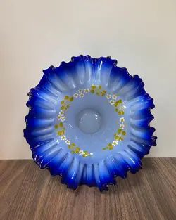 شیرینی خوری لب چین لاجوردی تک نفره