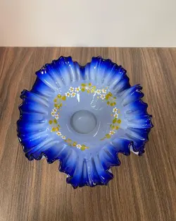 شیرینی خوری لب چین لاجوردی تک نفره