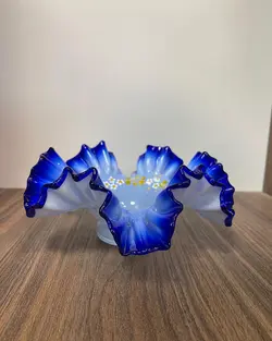 شیرینی خوری لب چین لاجوردی تک نفره