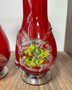 یک جفت گلدان بغدادی قدیمی