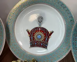 مجموعه سه عددی پیش دستی یادبود نماد پهلوی و شاهنشاهی