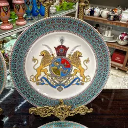 بشقاب دیواری گاردجاویدان آنتیک