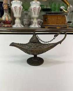 پیه سوز برنجی طرح چراغ جادو و طرح قدیم