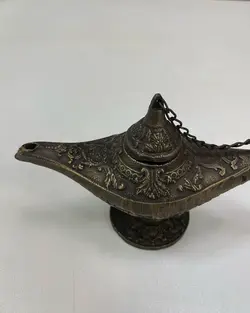 پیه سوز برنجی طرح چراغ جادو و طرح قدیم