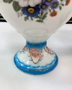 یک جفت گلدان کاپی قصاعی قدیمی