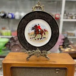 بشقاب دیواری روسی قدیمی