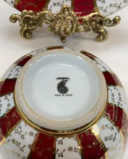 کاسه بشقاب دنسی ژاپنی قدیمی