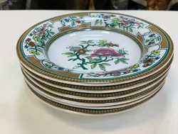 شش عدد خورشت خوری کشمیری طرح قدیم مارک هاور انگلیس قطر ۲۱ سانت