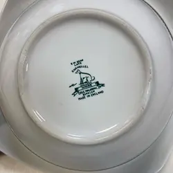 شش عدد خورشت خوری کشمیری طرح قدیم مارک هاور انگلیس قطر ۲۱ سانت