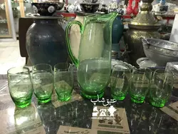 پارچ و لیوان چک اصل قدیمی