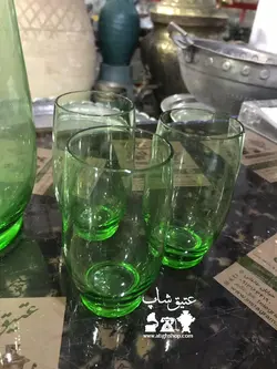 پارچ و لیوان چک اصل قدیمی