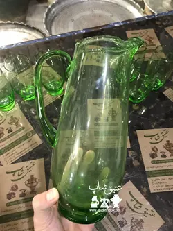 پارچ و لیوان چک اصل قدیمی