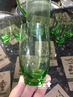 پارچ و لیوان چک اصل قدیمی