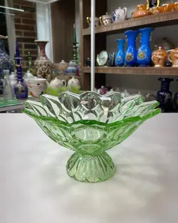 میوه خوری کریستال چشم گاوی اصل چک و قدیمی