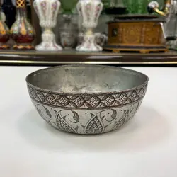 کاسه مسی قدیمی