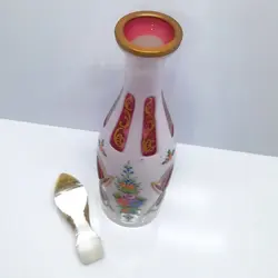 تنگ قدیمی دو پوست چک کاملا سالم فوق العاده زیبا و کمیاب تمام کار دست ارتفاع ۳۰