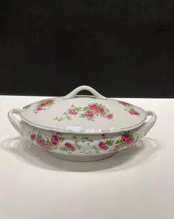 سوپخوری گلسرخی ژاپنی قدیمی