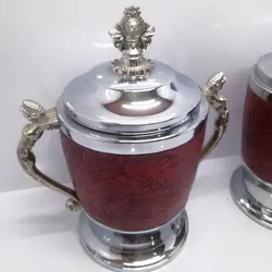 ست پارچ و یخدان قدیمی ژاپنی کاملا سالم / آکبند بسیار زیبا و نوستالژی ارتفاع ۲۲