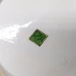 پارچ و لیوان سرامیکی قلم آبی کاملا سالم فوق العاده زیبا و قدیمی ساخت ژاپن ارتفاع پارچ ۲۱