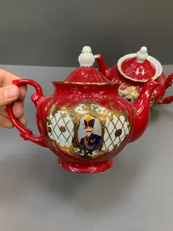 یک جفت قوری شاه عباسی قدیمی