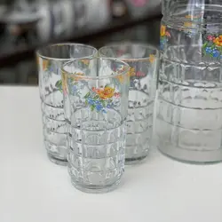 پارچ و لیوان فرانسه قدیمی