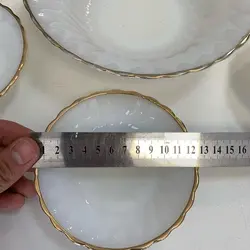 هفت پارچه بارفتن امریکایی اصل و قدیمی نونو استفاده نشده قطر ۲۱ و ۱۲ سانت