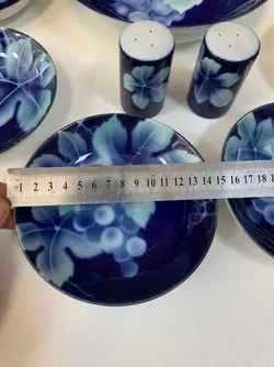 ۹ پارچه انار خوری ژاپنی قدیمی