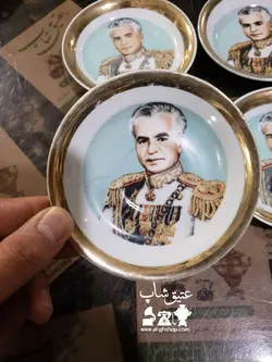 ۶ عدد نعلبکی شاه ژاپنی قدیمی و اصل کم یاب سالم و زیبا