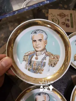 ۶ عدد نعلبکی شاه ژاپنی قدیمی و اصل کم یاب سالم و زیبا