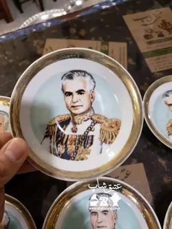 ۶ عدد نعلبکی شاه ژاپنی قدیمی و اصل کم یاب سالم و زیبا