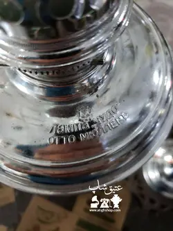 هر عدد چراغ گردسوز جکی روس اصل قدیمی و کم یاب ارتفاع با حباب ۶۰ سانت،جفت نیستند و یکی از آنها روی بدنه مقداری تورفتگی دارد