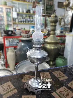 هر عدد چراغ گردسوز جکی روس اصل قدیمی و کم یاب ارتفاع با حباب ۶۰ سانت،جفت نیستند و یکی از آنها روی بدنه مقداری تورفتگی دارد