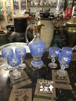 تنگ و گیلاس خوشرنگ چک کاملا سالم و تمیز فوق العاده زیبا تمام کار دست ارتفاع تنگ ۳۶