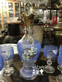 تنگ و گیلاس خوشرنگ چک کاملا سالم و تمیز فوق العاده زیبا تمام کار دست ارتفاع تنگ ۳۶