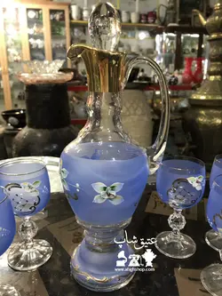 تنگ و گیلاس خوشرنگ چک کاملا سالم و تمیز فوق العاده زیبا تمام کار دست ارتفاع تنگ ۳۶