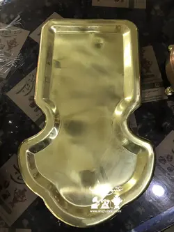 سماور نفتی عالی نسب قدیمی فوق العاده زیبا پرداخت شده کاملا سالم و تمیز قابل استفاده و با دکوراتیوعالی (فقط سرویس سماور جدید )