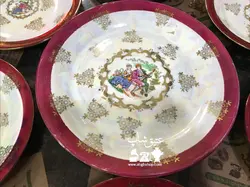 خیارخوری دنسی ژاپنی قدیمی خیارخوری دنسی ژاپنی قدیمی فوق العاده زیبا کاملا سالم و تمیز قطر بشقاب ۲۵ پیش دستی ۱۹ ارتفاع نمکدان ۸