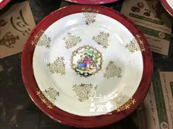 خیارخوری دنسی ژاپنی قدیمی خیارخوری دنسی ژاپنی قدیمی فوق العاده زیبا کاملا سالم و تمیز قطر بشقاب ۲۵ پیش دستی ۱۹ ارتفاع نمکدان ۸