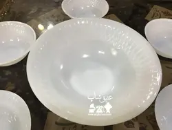 هفت پارچه / آجیل خوری کریستال آمریکایی اصل قدیمی، مارک usa کاملا سالم و نو کم یاب قطرکاسه ۲۱ / پیاله ۱۳ سانت