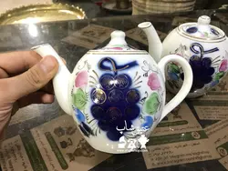 یک جفت قوری روسی اصل قدیمی،مارک داس و چکش ،سایز شماره چهار با قدمت بالا