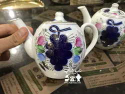 یک جفت قوری روسی اصل قدیمی،مارک داس و چکش ،سایز شماره چهار با قدمت بالا