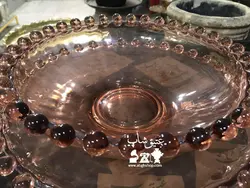 زیر و رو تیله ای کریستال اصل چک قدیمی با قدمت بالا، فوق العاده زیبا و کم یاب